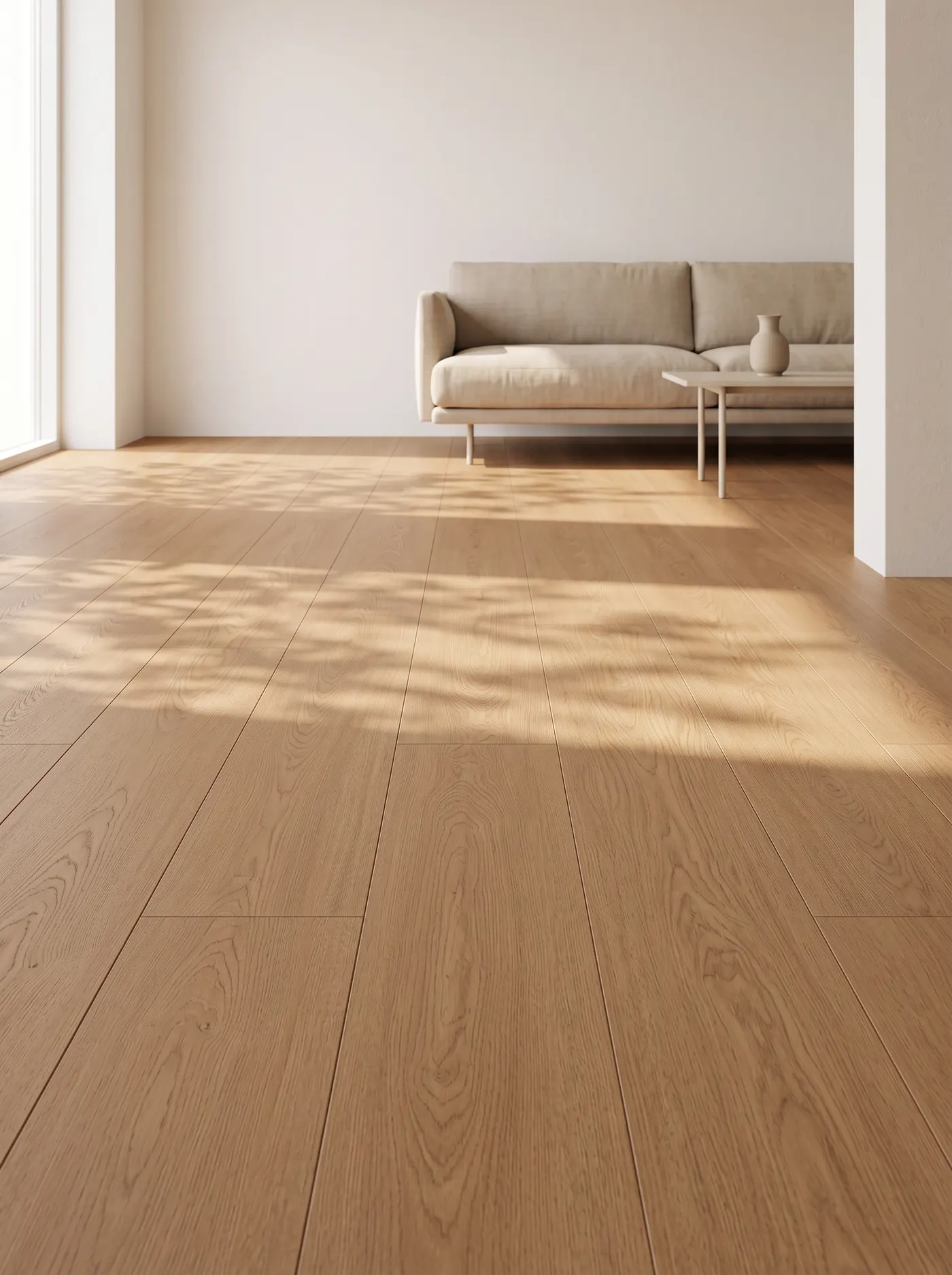 Boardwalk Oak in a room