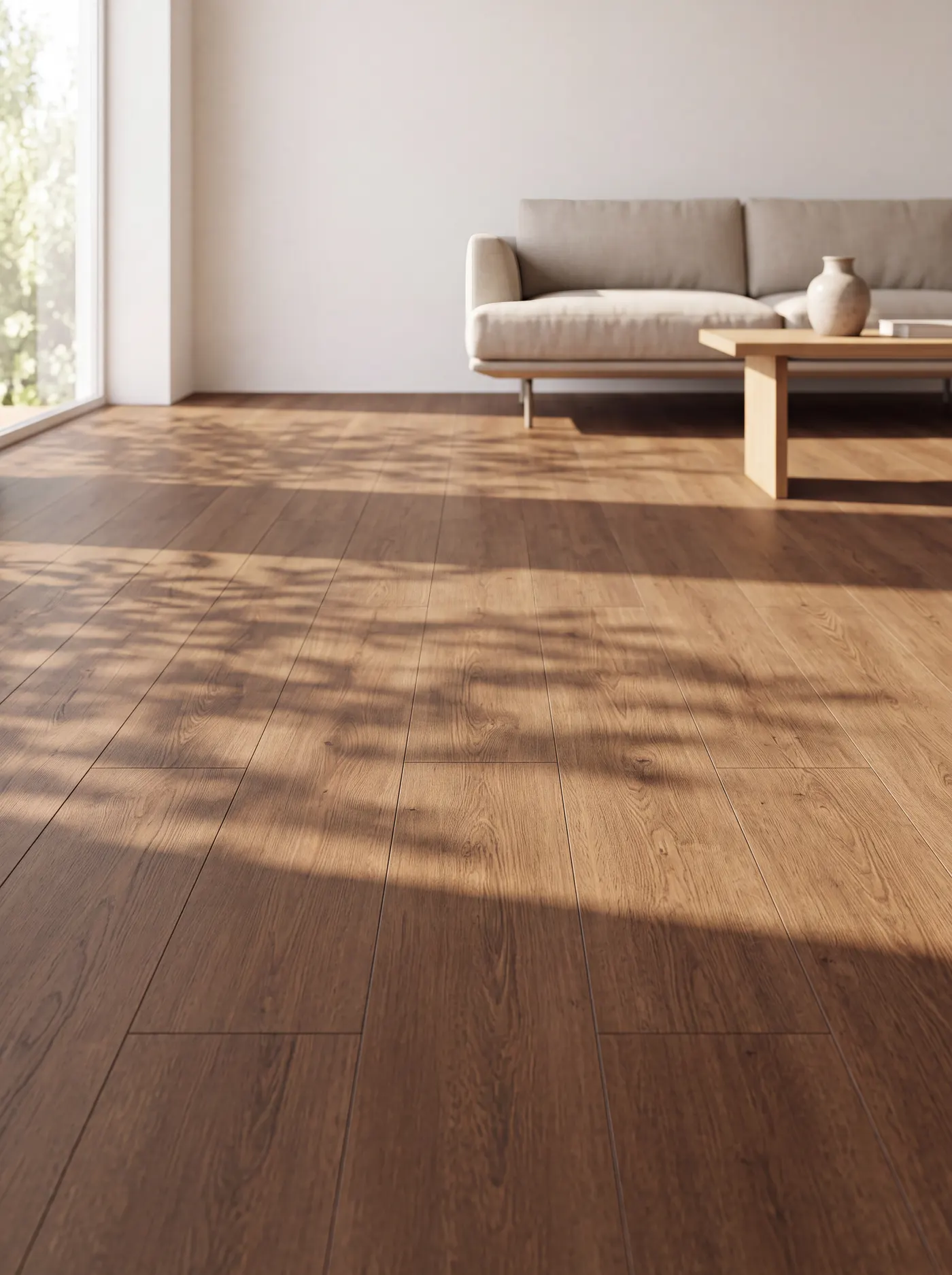 Hazelport Oak in a room