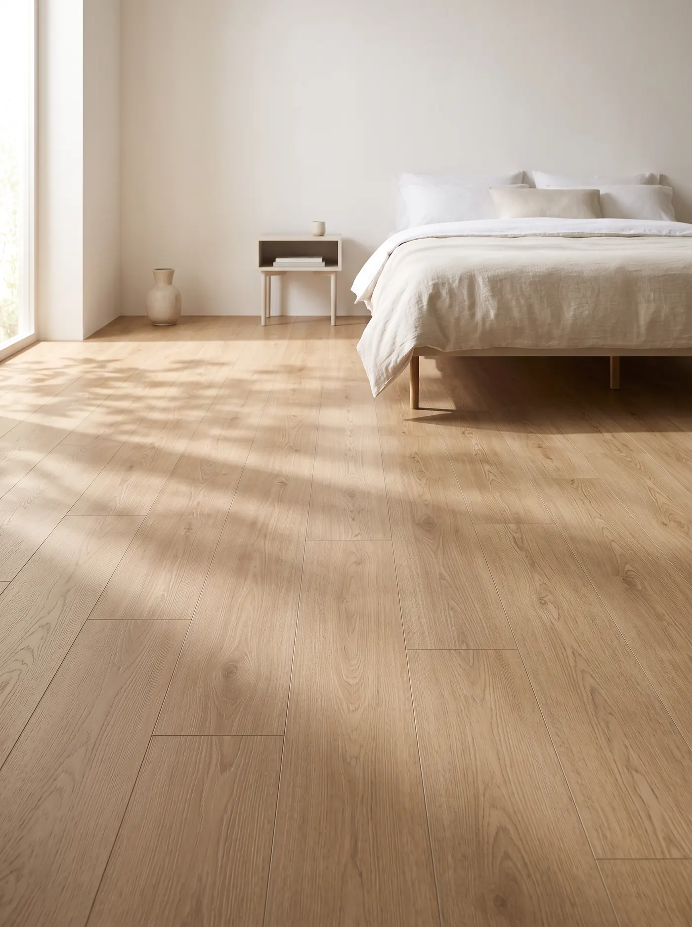 Wharfwood in a room